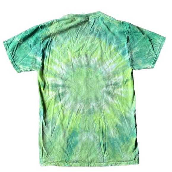 TieDyeFour Leaf Clover Green Tie-dye Tshirt- sz small - St Patricks Day - Picture 4 of 5